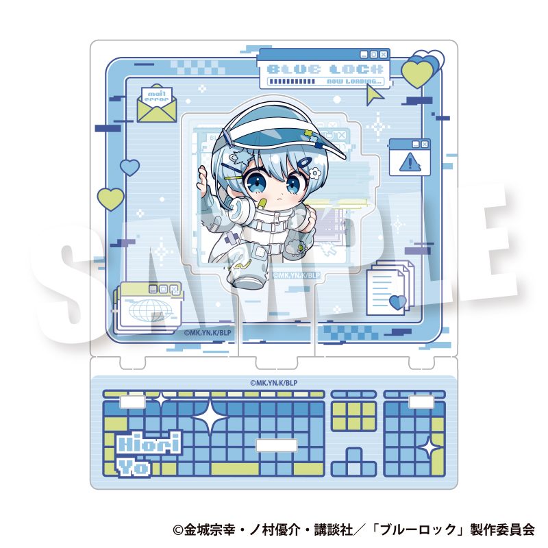 ブルーロック ジオラマアクリルスタンド ドキ★バグVer. 氷織羊 ("Blue Lock" Diorama Acrylic Stand Doki Bug Ver. Hiori Yo)