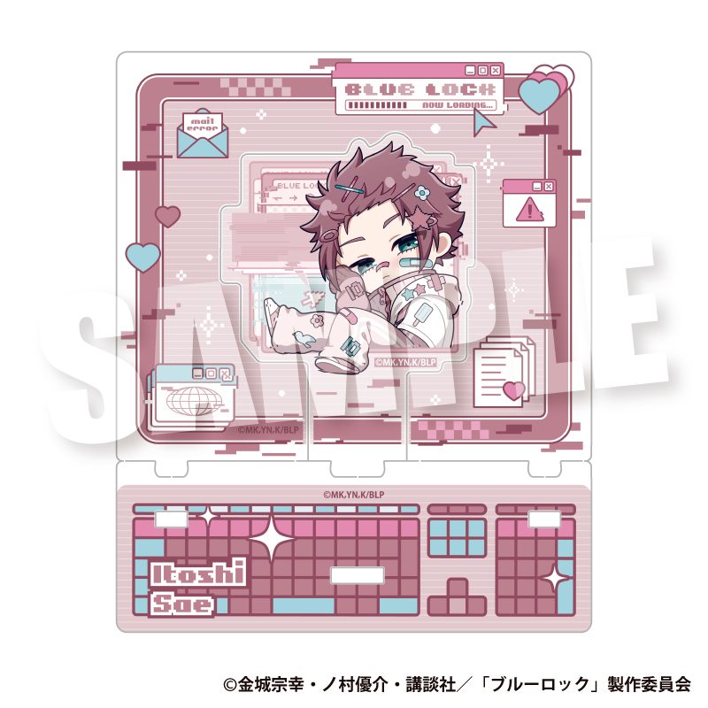 ブルーロック ジオラマアクリルスタンド ドキ★バグVer. 糸師冴 ("Blue Lock" Diorama Acrylic Stand Doki Bug Ver. Itoshi Sae)