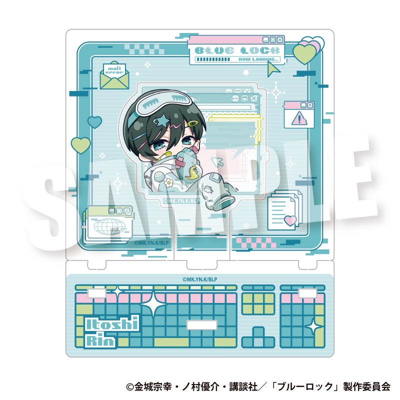 ブルーロック ジオラマアクリルスタンド ドキ★バグVer. 糸師凛 ("Blue Lock" Diorama Acrylic Stand Doki Bug Ver. Itoshi Rin)