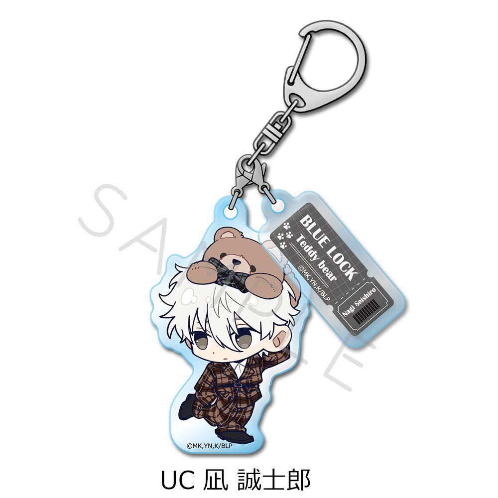 ブルーロック 第12弾 2連アクリルキーホルダー UC 凪誠士郎 ("Blue Lock" Vol. 12 Twin Acrylic Key Chain UC Nagi Seishiro)