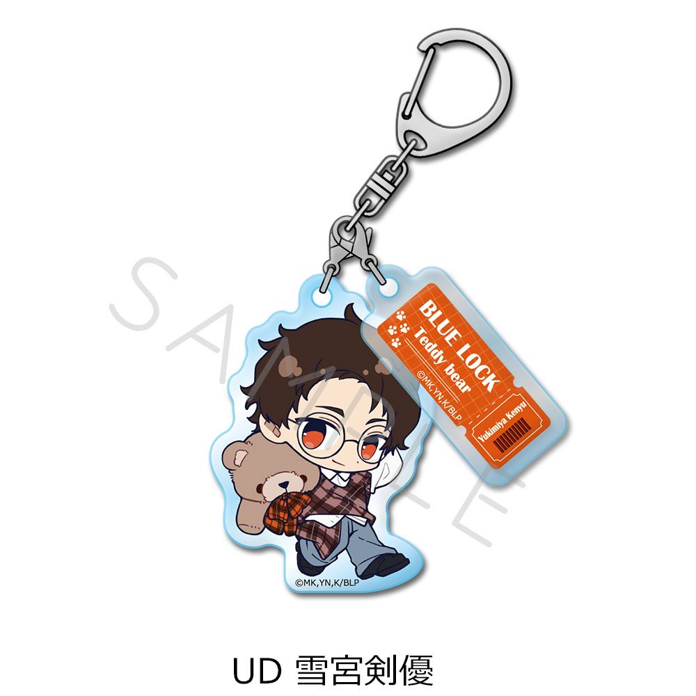 ブルーロック 第12弾 2連アクリルキーホルダー UD 雪宮剣優 ("Blue Lock" Vol. 12 Twin Acrylic Key Chain UD Yukimiya Kenyu)