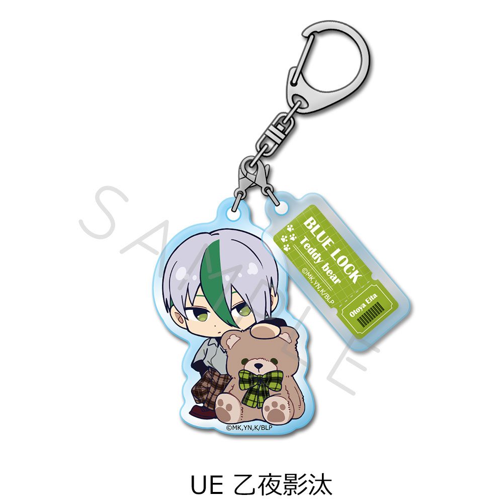 ブルーロック 第12弾 2連アクリルキーホルダー UE 乙夜影汰 ("Blue Lock" Vol. 12 Twin Acrylic Key Chain UE Otoya Eita)