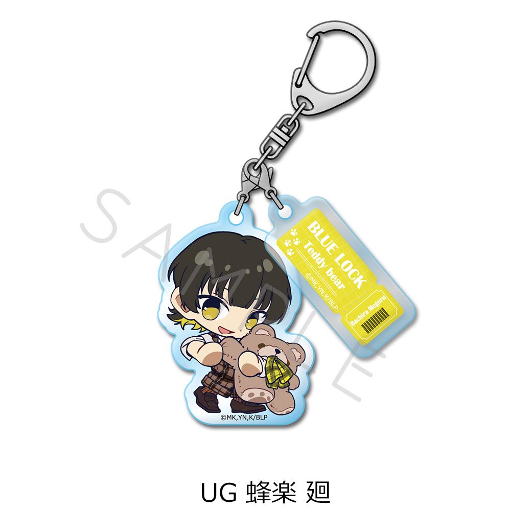 ブルーロック 第12弾 2連アクリルキーホルダー UG 蜂楽廻 ("Blue Lock" Vol. 12 Twin Acrylic Key Chain UG Bachira Meguru)