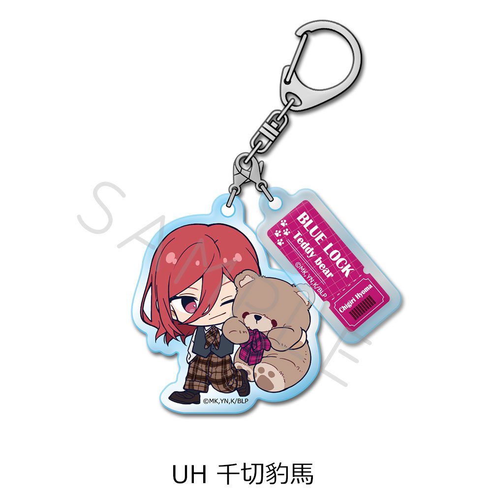 ブルーロック 第12弾 2連アクリルキーホルダー UH 千切豹馬 ("Blue Lock" Vol. 12 Twin Acrylic Key Chain UH Chigiri Hyoma)