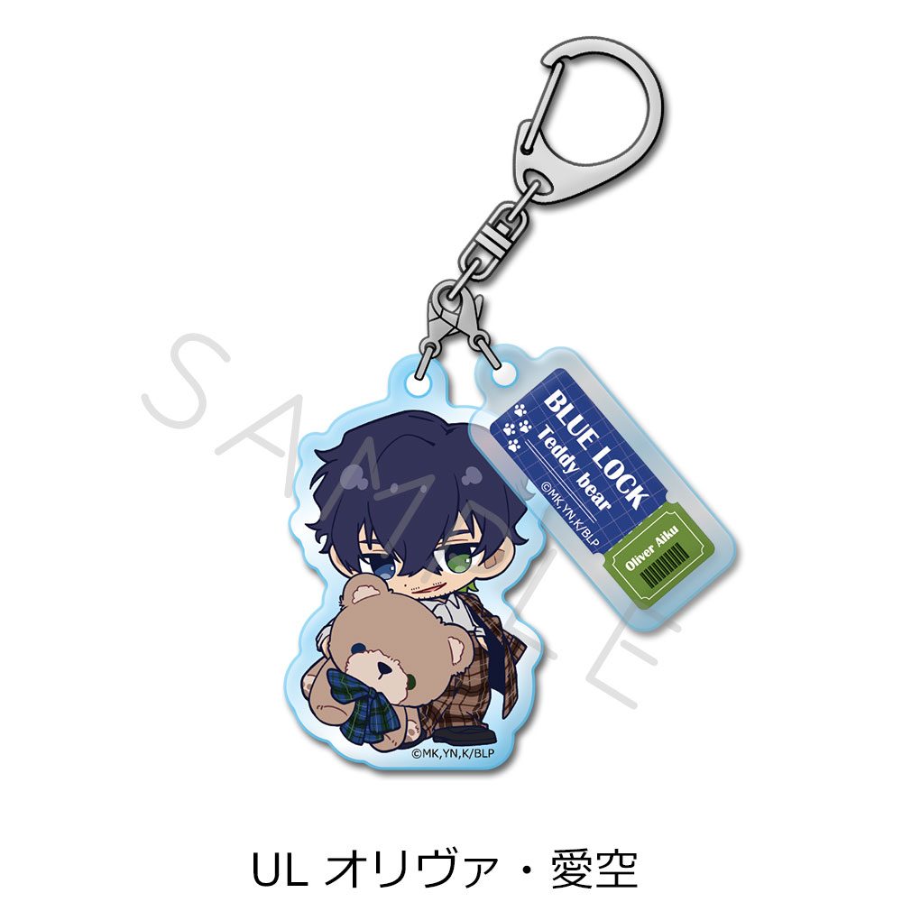 ブルーロック 第12弾 2連アクリルキーホルダー UL オリヴァ・愛空 ("Blue Lock" Vol. 12 Twin Acrylic Key Chain UL Oliver Aiku)