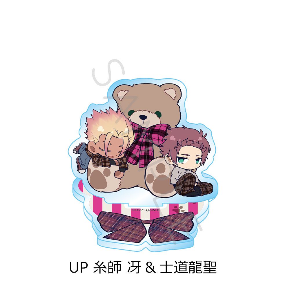 ブルーロック 第12弾 アクリルスタンド UP 糸師冴&士道龍聖 ("Blue Lock" Vol. 12 Acrylic Stand UP Itoshi Sae & Shidou Ryusei)