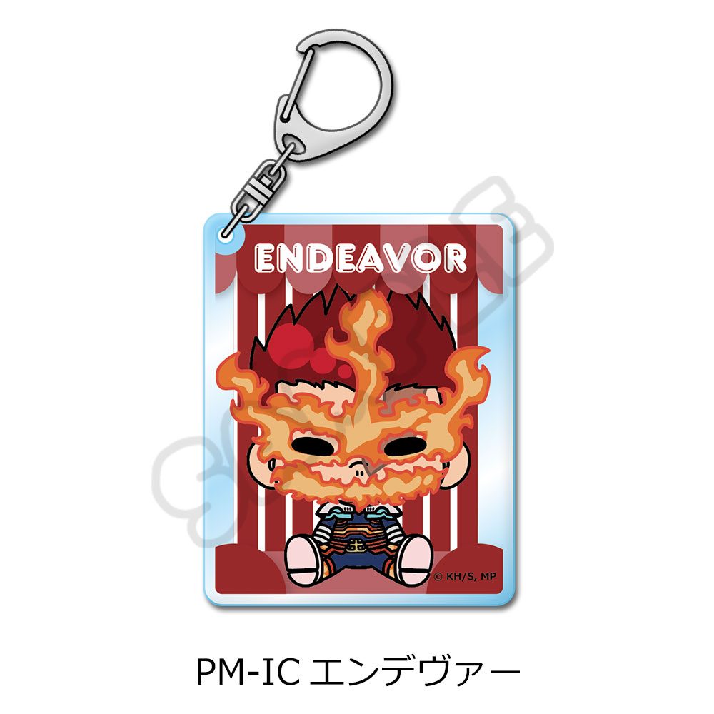 僕のヒーローアカデミア POTEmocho 第6弾 アクリルキーホルダー PM-IC エンデヴァー ("My Hero Academia" POTEmocho Vol. 6 Acrylic Key Chain PM-IC Endeavor)