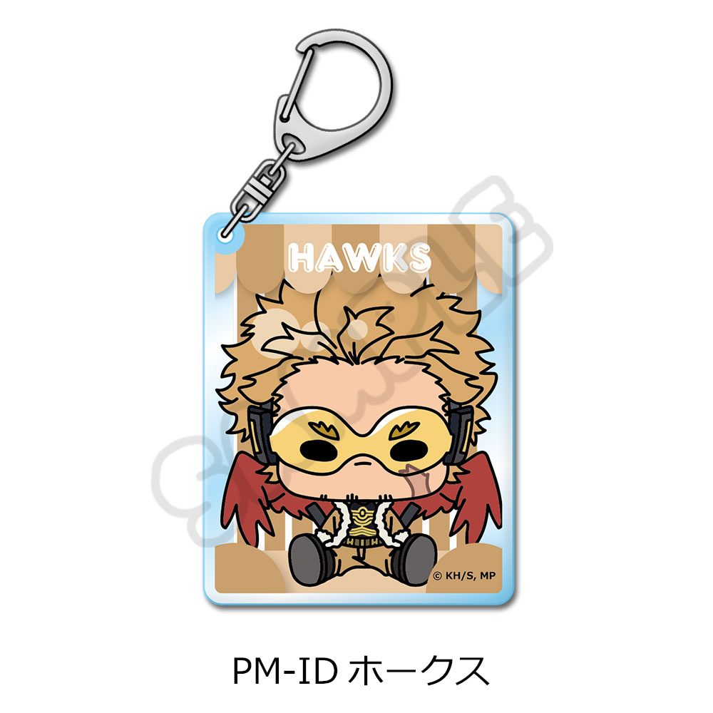 僕のヒーローアカデミア POTEmocho 第6弾 アクリルキーホルダー PM-ID ホークス ("My Hero Academia" POTEmocho Vol. 6 Acrylic Key Chain PM-ID Hawks)