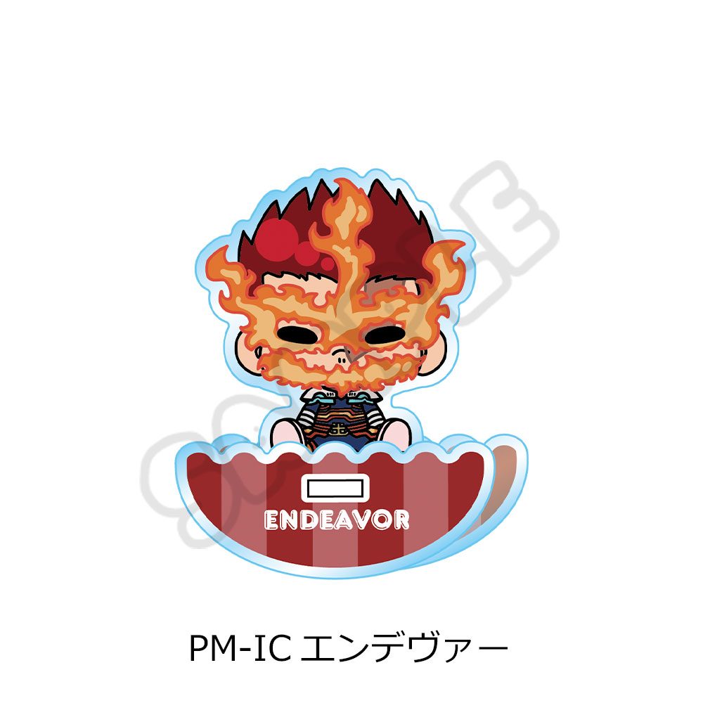 僕のヒーローアカデミア POTEmocho 第6弾 アクリルスタンド PM-IC エンデヴァー ("My Hero Academia" POTEmocho Vol. 6 Acrylic Stand PM-IC Endeavor)