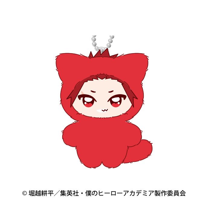 僕のヒーローアカデミア ちみけもますこっと 8 切島鋭児郎 ("My Hero Academia" Chimikemo Mascot 8 Kirishima Eijiro)