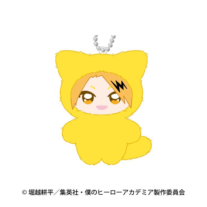 僕のヒーローアカデミア ちみけもますこっと 9 上鳴電気 ("My Hero Academia" Chimikemo Mascot 9 Kaminari Denki)