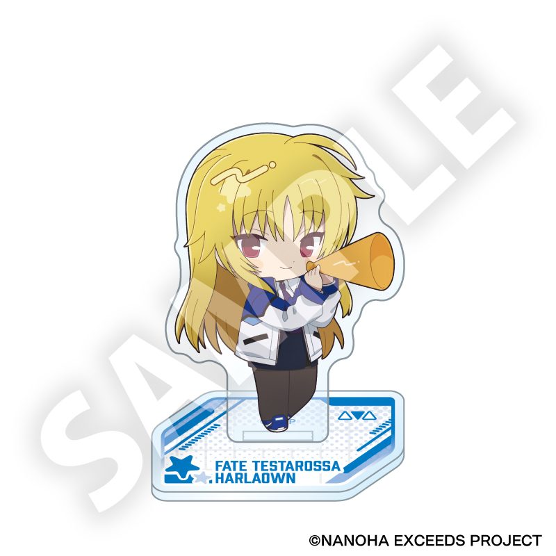 魔法少女リリカルなのは EXCEEDS Gun Blaze Vengeance フレフレンズアクリルスタンド フェイト・T・ハラオウン ("Magical Girl Lyrical Nanoha Exceeds Gun Blaze Vengeance" Furefriends Acrylic Stand Fate Testarossa Harlaown)