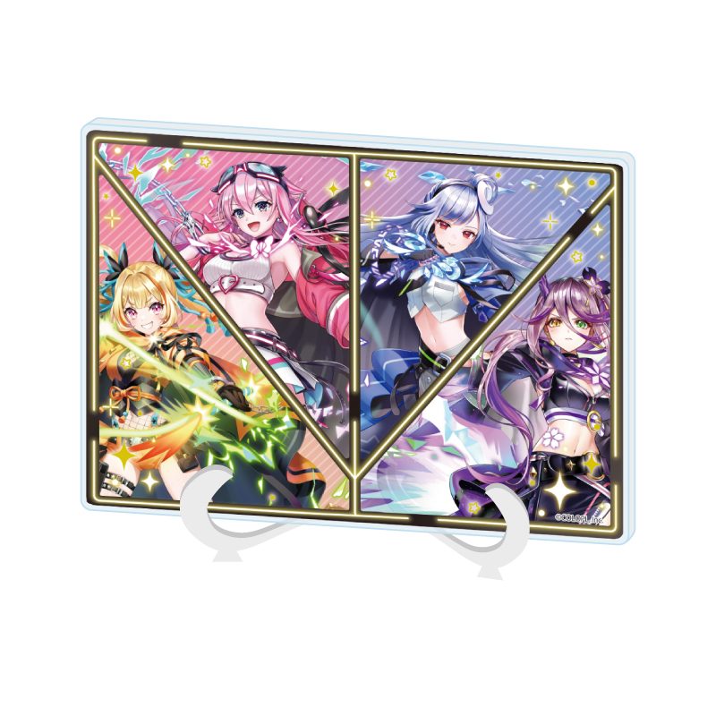 アクリルアートボード A5サイズ 白猫プロジェクト 01 A(公式イラスト) (Acrylic Art Board A5 Size "White Cat Project" 01 A (Official Illustration))