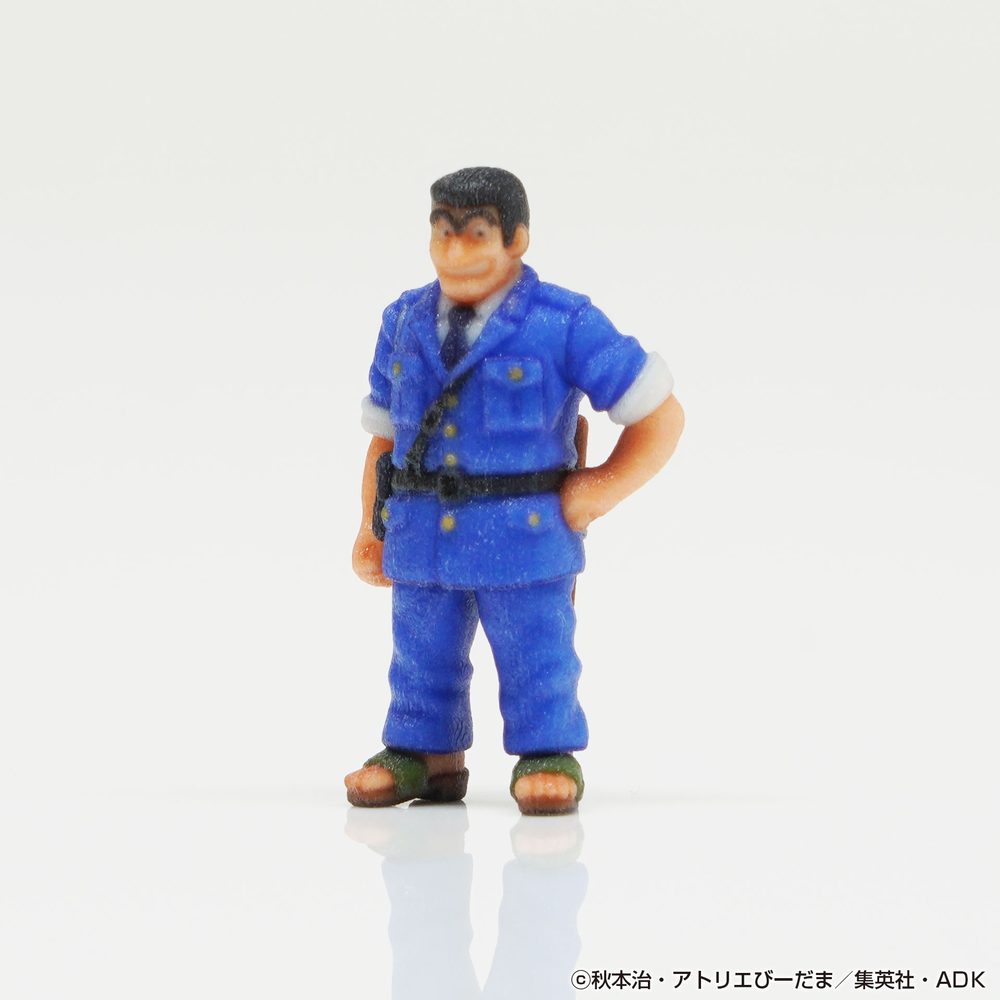 1/64 こち亀フィギュア 両津勘吉A ("New KochiKame: Tokyo Beat Cops" 1/64 KochiKame Figure Ryotsu Kankichi A)