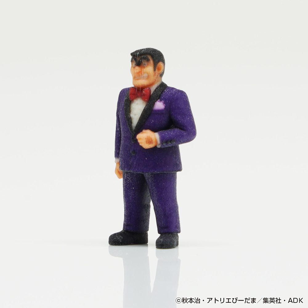 1/64 こち亀フィギュア 両津勘吉E ("New KochiKame: Tokyo Beat Cops" 1/64 KochiKame Figure Ryotsu Kankichi E)