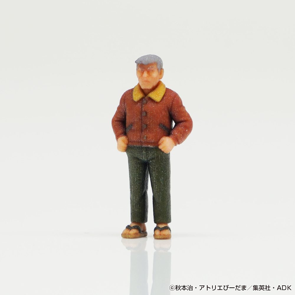 1/64 こち亀フィギュア 両津銀次A ("New KochiKame: Tokyo Beat Cops" 1/64 KochiKame Figure Ryotsu Ginji A)