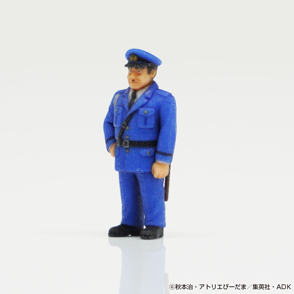 1/64 こち亀フィギュア 大原大次郎A ("New KochiKame: Tokyo Beat Cops" 1/64 KochiKame Figure Ohara Daijiro A)
