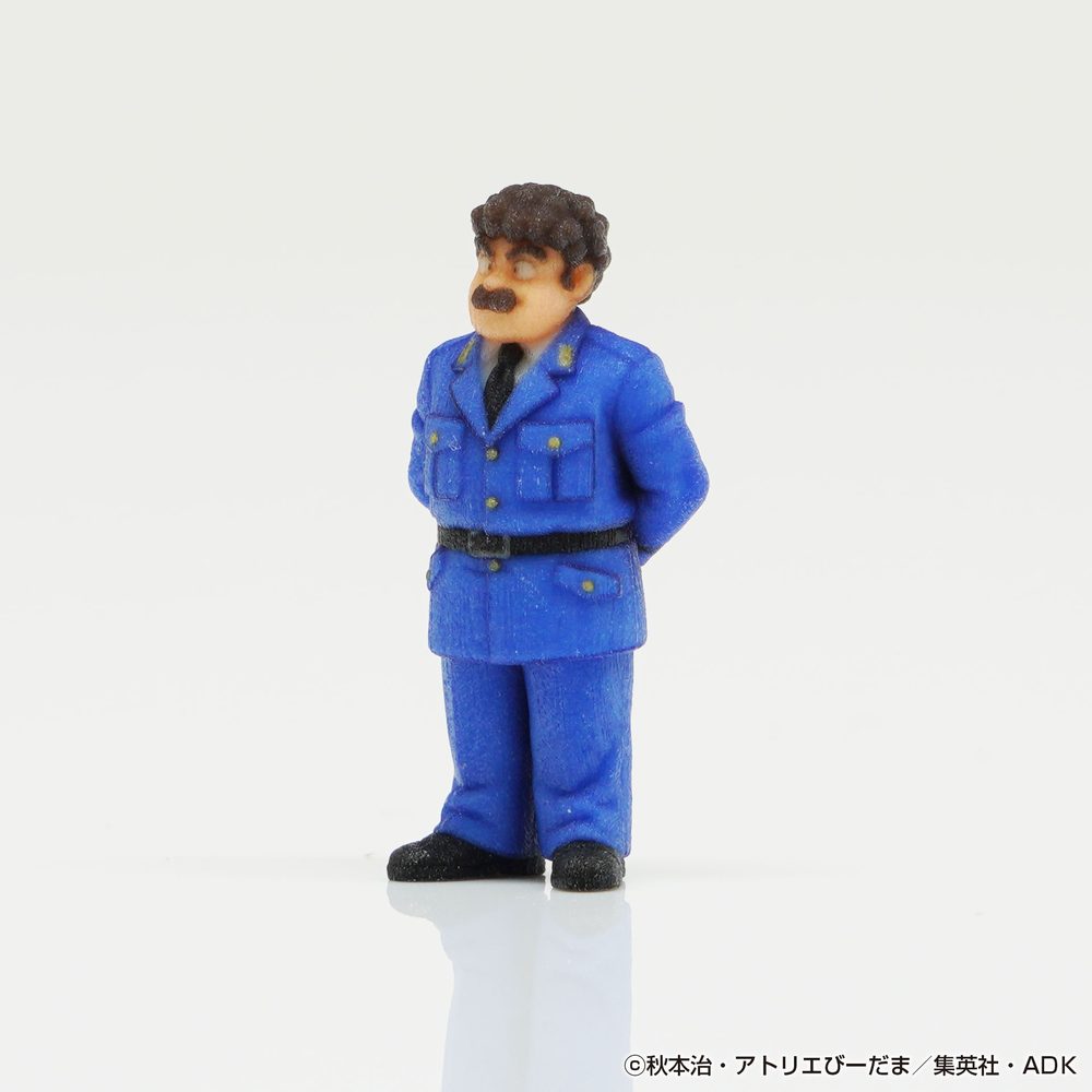 1/64 こち亀フィギュア 屯田五目須A ("New KochiKame: Tokyo Beat Cops" 1/64 KochiKame Figure Tonda Gomesu A)