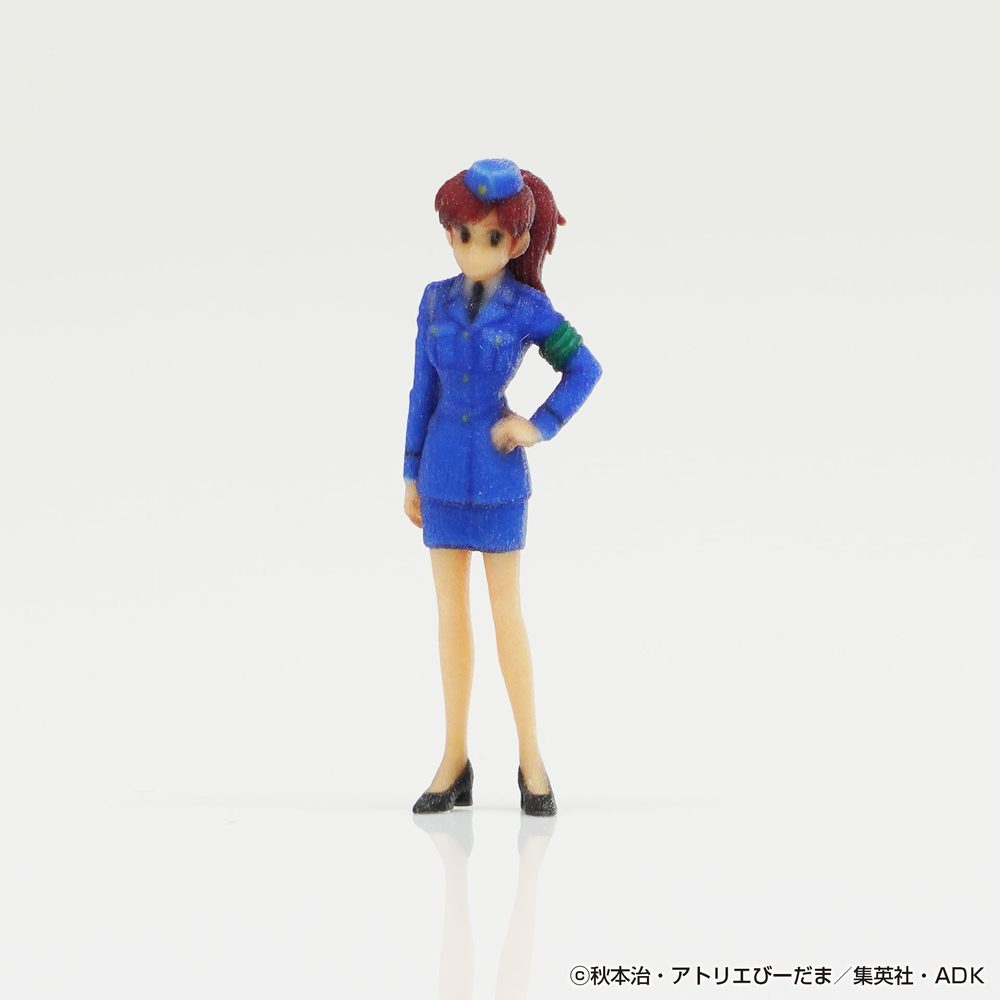 1/64 こち亀フィギュア 清正奈緒子A ("New KochiKame: Tokyo Beat Cops" 1/64 KochiKame Figure Seisho Naoko A)
