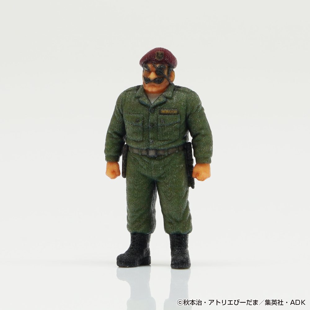 1/64 こち亀フィギュア 爆竜鬼虎A ("New KochiKame: Tokyo Beat Cops" 1/64 KochiKame Figure Bakuryu Onitora A)