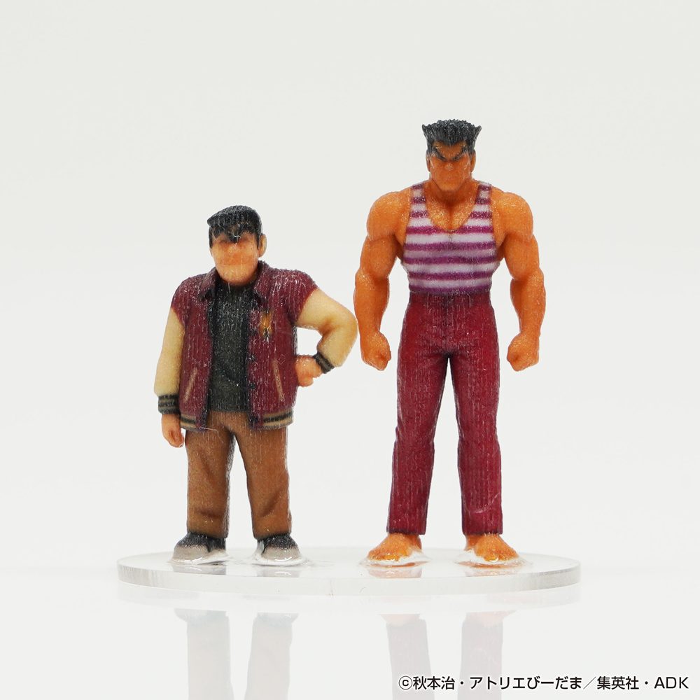 1/80 こち亀フィギュア2体セットA009 両津勘吉B/左近寺竜之介A ("New KochiKame: Tokyo Beat Cops" 1/80 KochiKame Figure 2 Set A009 Ryotsu Kankichi B / Sakonji Tatsunosuke A)