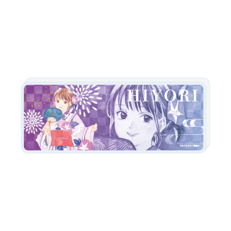 ミニアクリルブロック ノラガミ 04 壱岐ひより 浴衣Ver.(描き下ろしイラスト) (Mini Acrylic Block "Noragami" 04 Iki Hiyori Yukata Ver. (Original Illustration))