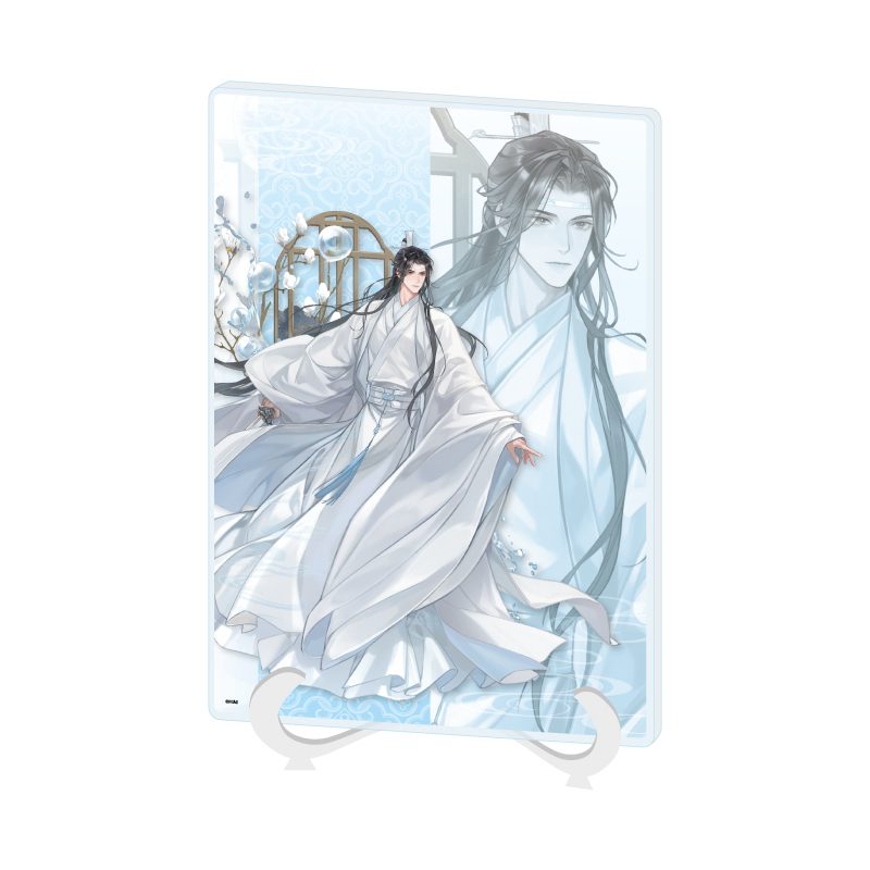 アクリルアートボード A5サイズ 大河幻想ラジオドラマ 魔道祖師 03 藍忘機 シャボン玉Ver.(描き下ろしイラスト) (Acrylic Art Board A5 Size "Japanese Audio Drama The Master of Diabolism" 03 Lan Wangji Soap Bubble Ver. (Original Illustration))