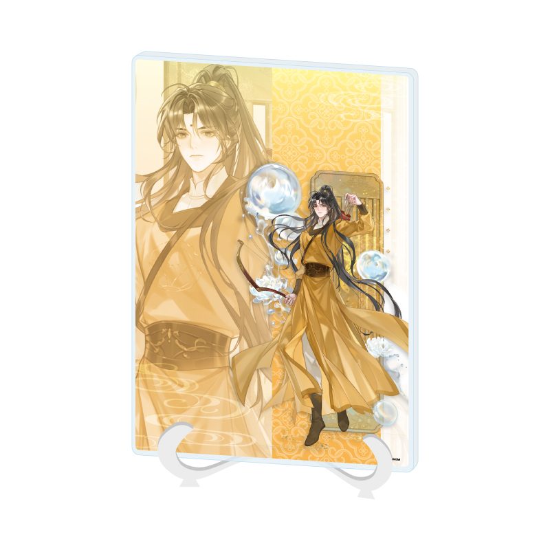 アクリルアートボード A5サイズ 大河幻想ラジオドラマ 魔道祖師 07 金凌 シャボン玉Ver.(描き下ろしイラスト) (Acrylic Art Board A5 Size "Japanese Audio Drama The Master of Diabolism" 07 Jin Ling Soap Bubble Ver. (Original Illustration))