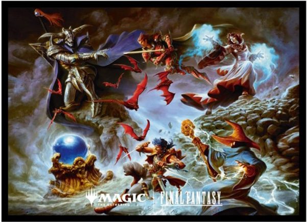マジックザギャザリング――FINAL FANTASY プレイヤーズカードスリーブ MFS-82 シーン・ボックス・アート カオス神殿のガーランド ("MAGIC: The Gathering" "Final Fantasy" Players Card Sleeve MFS-82 Scene Box Art Garland at the Chaos Shrine)