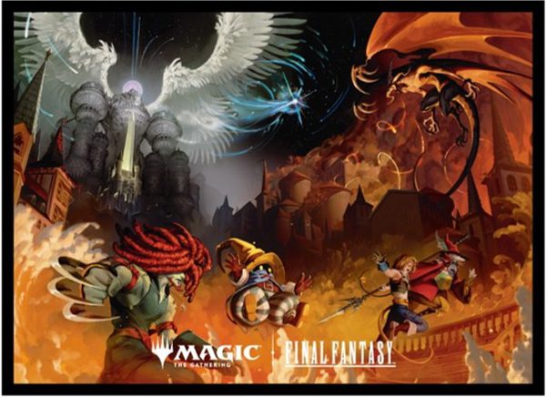 マジックザギャザリング――FINAL FANTASY プレイヤーズカードスリーブ MFS-84 シーン・ボックス・アート アレクサンドリアの戦い ("MAGIC: The Gathering" "Final Fantasy" Players Card Sleeve MFS-84 Scene Box Art The Siege of Alexandria)