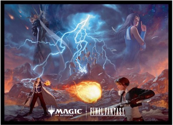 マジックザギャザリング――FINAL FANTASY プレイヤーズカードスリーブ MFS-83 シーン・ボックス・アート 運命の予兆 ("MAGIC: The Gathering" "Final Fantasy" Players Card Sleeve MFS-83 Scene Box Art Children of Fate)