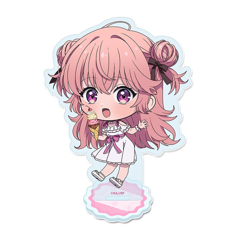 きみが死ぬまで恋をしたい ぷちちょこアクリルスタンド カガリ・ミミ Summer vacation ("I Want to Love You Till Your Dying Day" Puchichoko Acrylic Stand Kagari Mimi Summer Vacation)