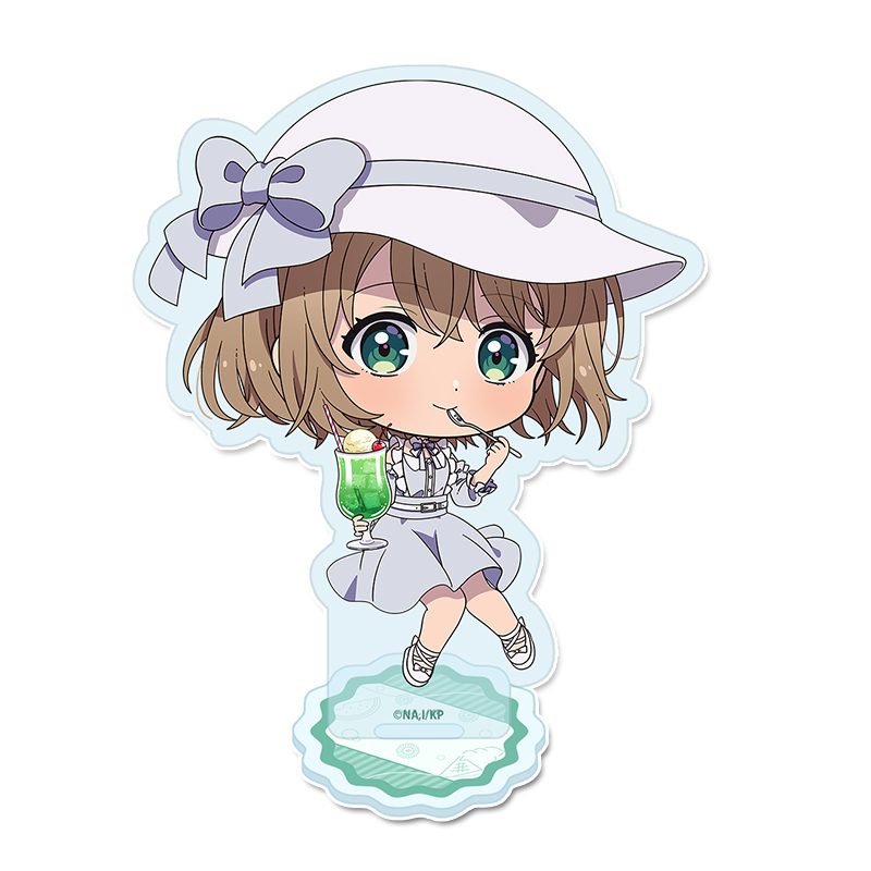 きみが死ぬまで恋をしたい ぷちちょこアクリルスタンド トツキ・シーナ Summer vacation ("I Want to Love You Till Your Dying Day" Puchichoko Acrylic Stand Totsuki Sheena Summer Vacation)