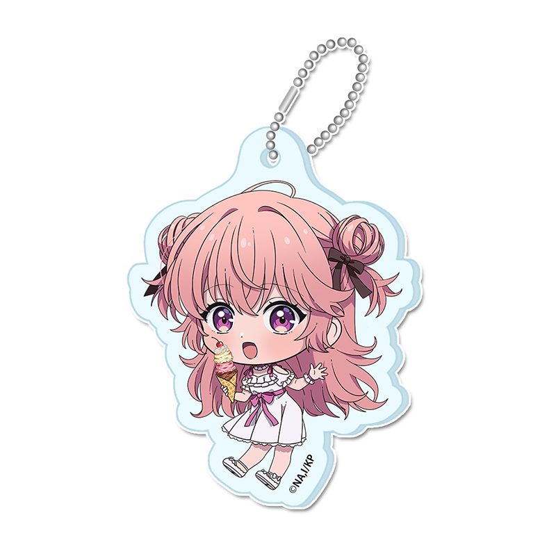 きみが死ぬまで恋をしたい ぷちちょこミニアクリルキーホルダー カガリ・ミミ Summer vacation ("I Want to Love You Till Your Dying Day" Puchichoko Mini Acrylic Key Chain Kagari Mimi Summer Vacation)