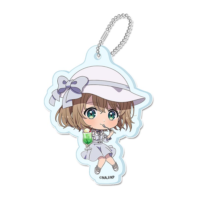 きみが死ぬまで恋をしたい ぷちちょこミニアクリルキーホルダー トツキ・シーナ Summer vacation ("I Want to Love You Till Your Dying Day" Puchichoko Mini Acrylic Key Chain Totsuki Sheena Summer Vacation)