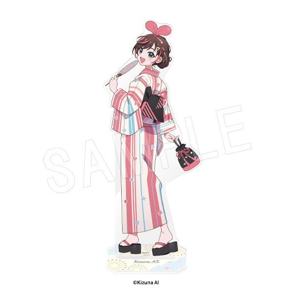 キズナアイ BIGアクリルスタンド C108浴衣Ver. (KizunaAI Big Acrylic Stand C108 Yukata Ver.)