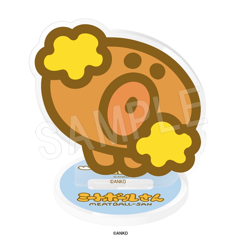 ミートボールさん アクリルスタンド おうえん (Meatball-san Acrylic Stand Cheering)