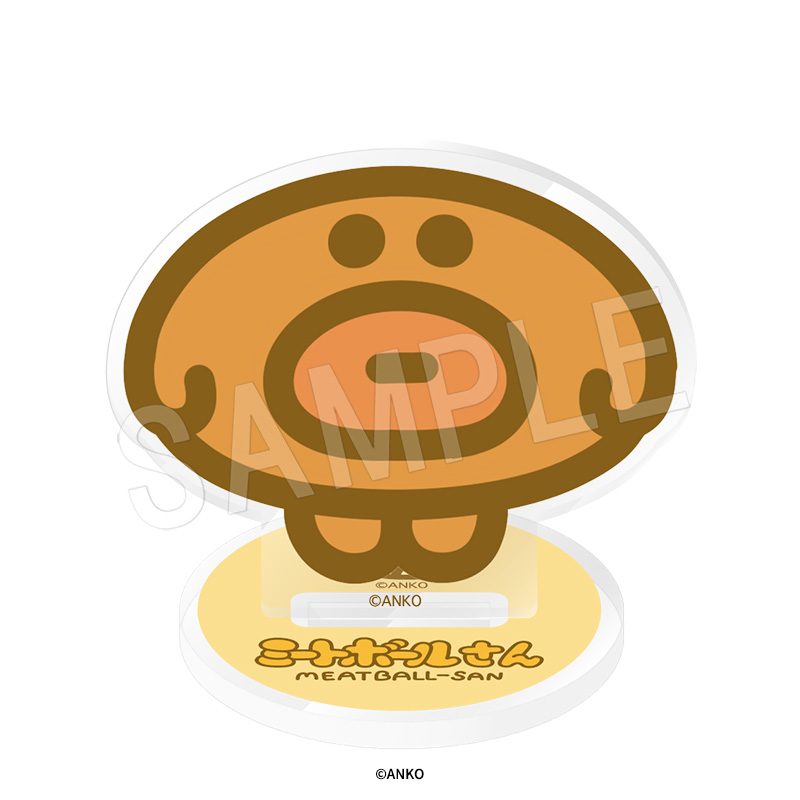 ミートボールさん アクリルスタンド きをつけ (Meatball-san Acrylic Stand Kiwotsuke)