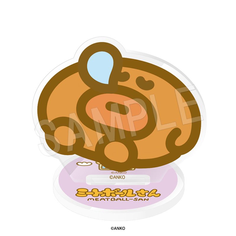 ミートボールさん アクリルスタンド おやすみ (Meatball-san Acrylic Stand Oyasumi)