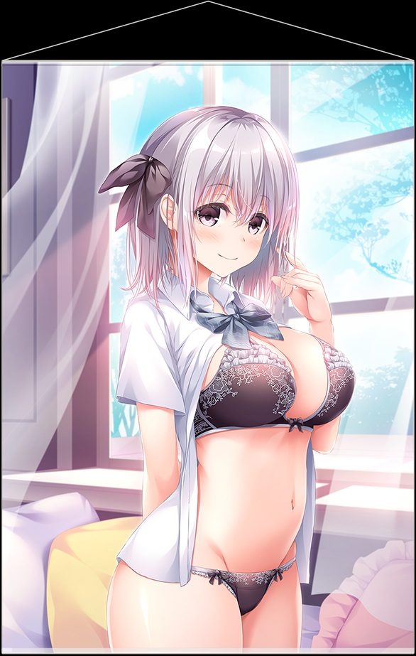 クロノミツキ先生描き下ろし ダキカノ 小日向ゆいな A1タペストリー (Mitsuki Kurono Original Illustration "Daki Kano" Kohinata Yuina A1 Tapestry)