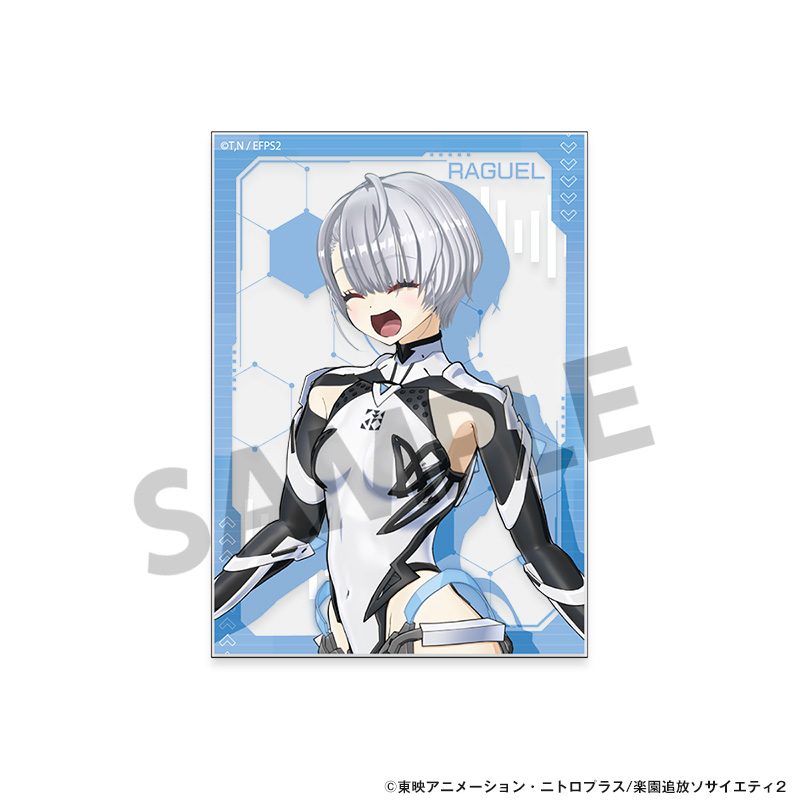 楽園追放 心のレゾナンス アクリルカード ラグエル ("Expelled from Paradise: Resonance from the Heart" Acrylic Card Raguel)
