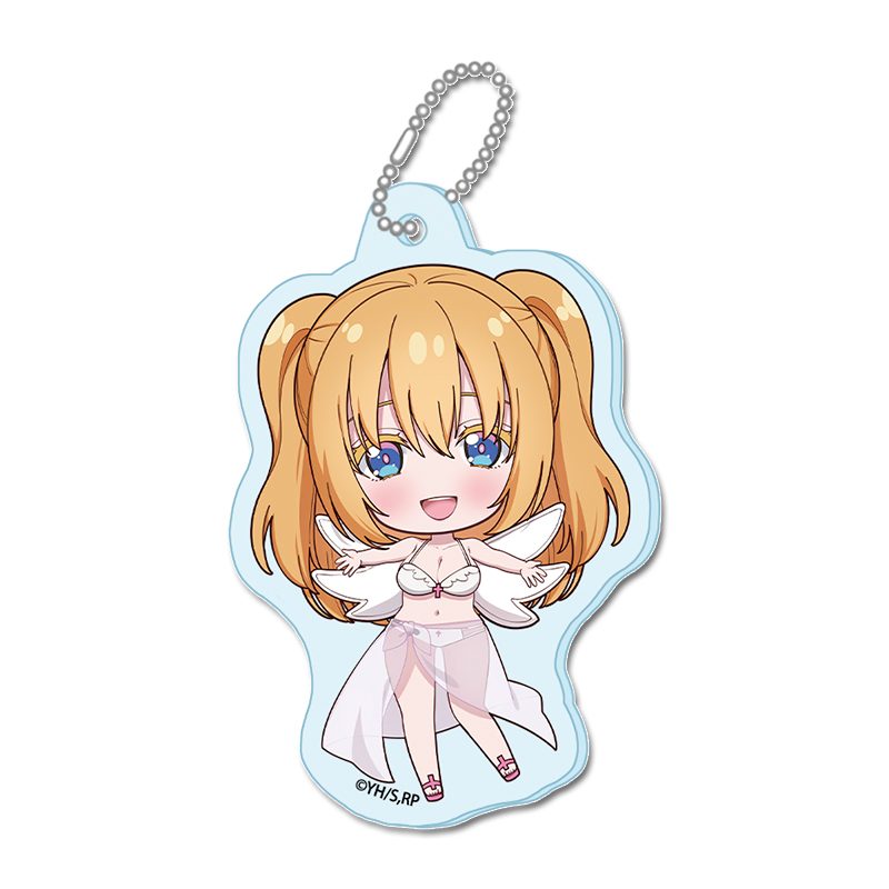2.5次元の誘惑 ぷちちょこミニアクリルキーホルダー リリエル 水着Ver. ("2.5 Dimensional Seduction" Puchichoko Mini Acrylic Key Chain Liliel Swimwear Ver.)