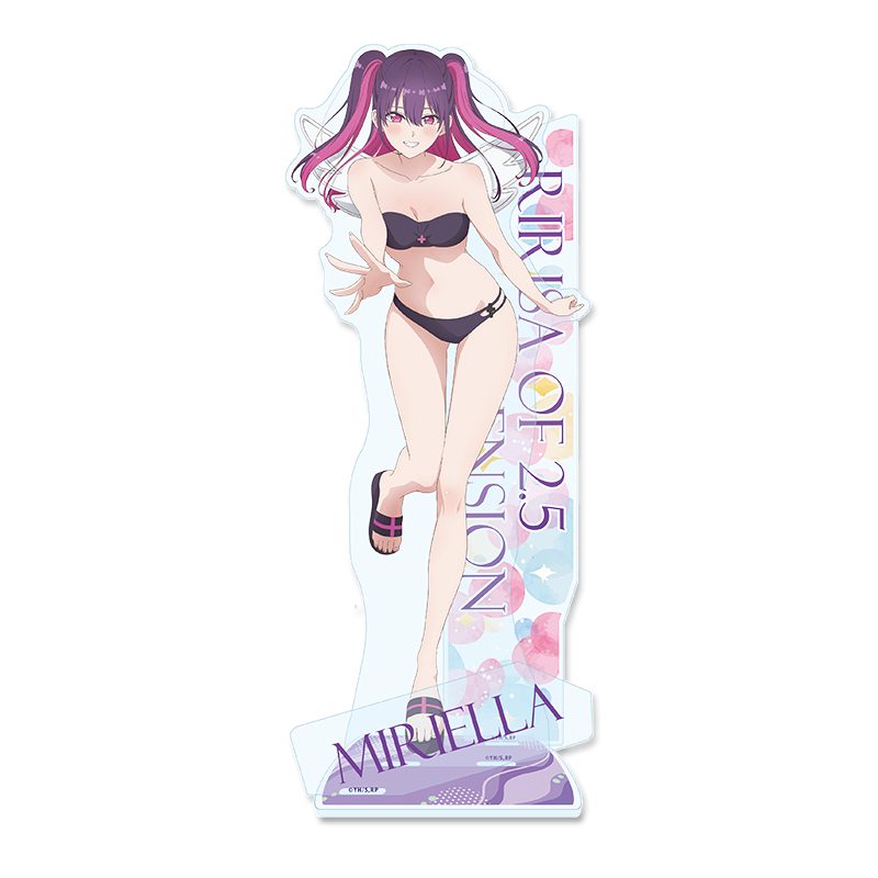 2.5次元の誘惑 描き下ろし BIGアクリルスタンド ミリエラ 水着Ver. ("2.5 Dimensional Seduction" Original Illustration Big Acrylic Stand Miriella Swimwear Ver.)