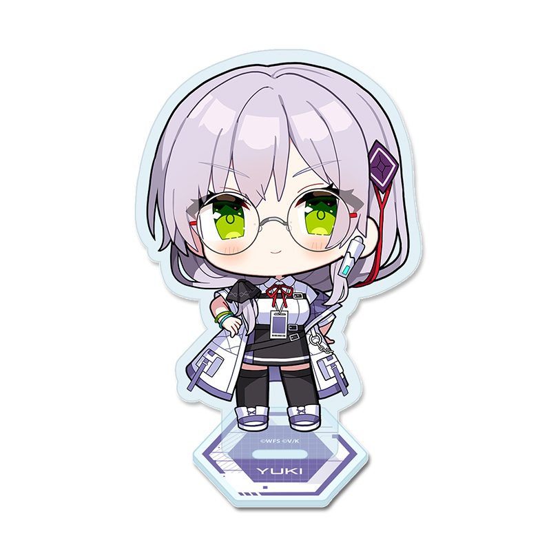 ヘブンバーンズレッド ぷちちょこアクリルスタンド 和泉ユキ サイバーパンクVer. ("Heaven Burns Red" Puchichoko Acrylic Stand Izumi Yuki Cyberpunk Ver.)