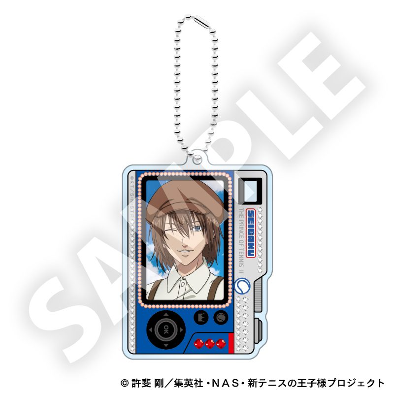 新テニスの王子様 アクリルキーホルダー 不二周助 ("New The Prince of Tennis" Acrylic Key Chain Fuji Syusuke)