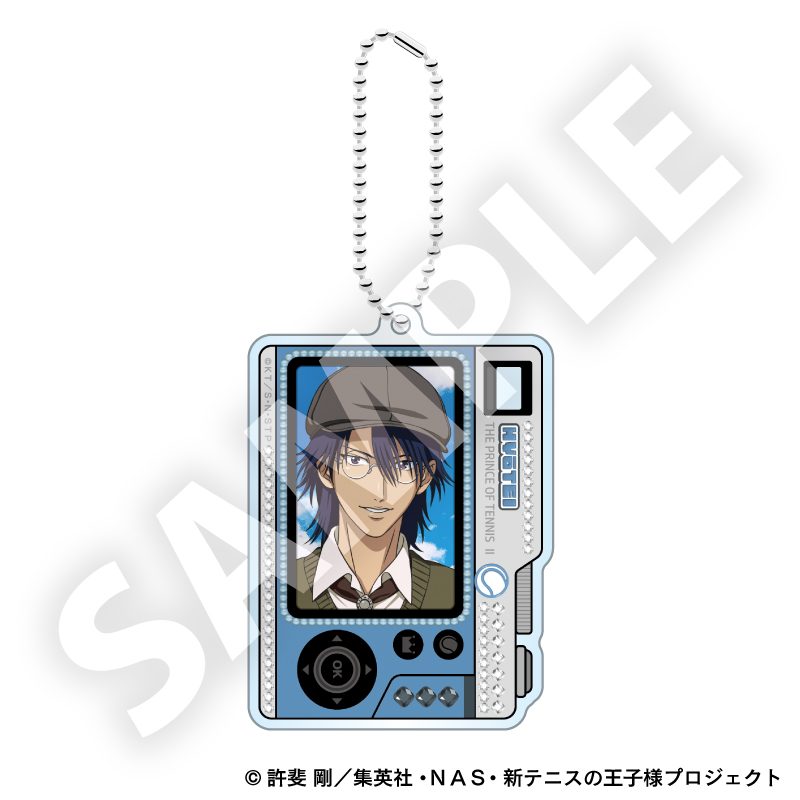 新テニスの王子様 アクリルキーホルダー 忍足侑士 ("New The Prince of Tennis" Acrylic Key Chain Oshitari Yushi)