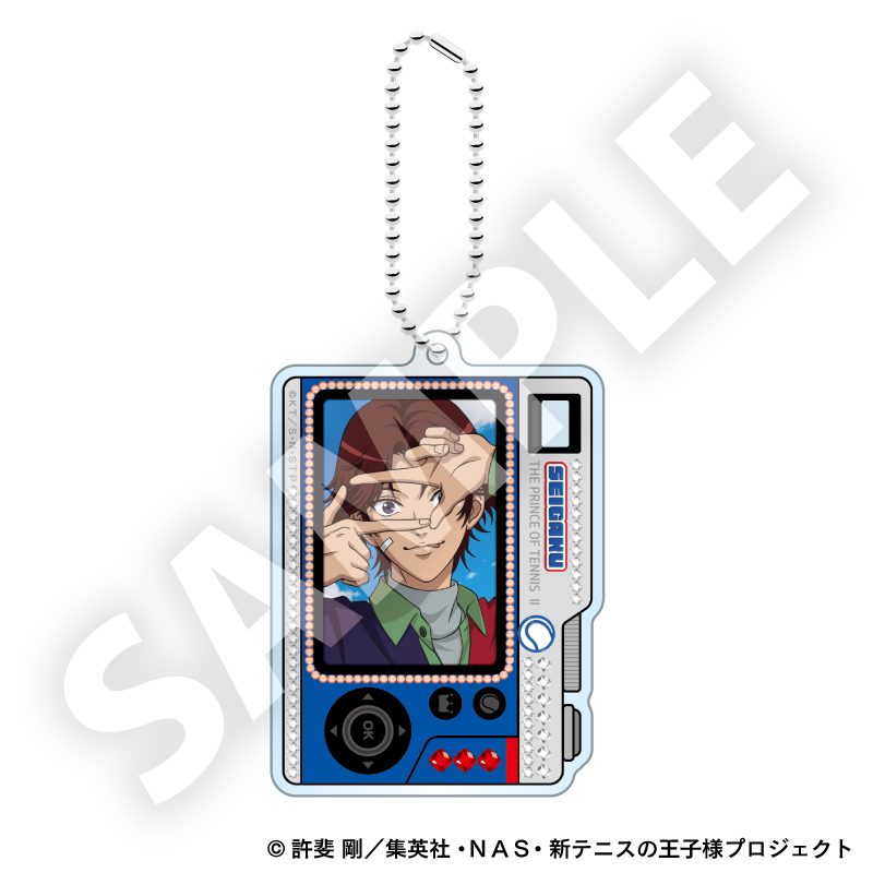 新テニスの王子様 アクリルキーホルダー 菊丸英二 ("New The Prince of Tennis" Acrylic Key Chain Kikumaru Eiji)