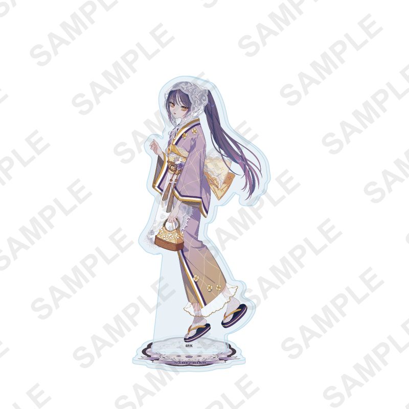 アクリルスタンド しゅごキャラ! 33 藤咲なでしこ 浴衣Ver.(描き起こしイラスト) (Acrylic Stand "Shugo Chara!" 33 Fujisaki Nadeshiko Yukata Ver. (Original Illustration))