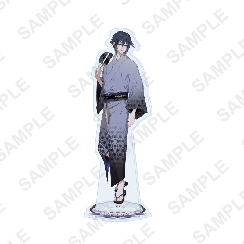 アクリルスタンド しゅごキャラ! 34 月詠イクト 浴衣Ver.(描き起こしイラスト) (Acrylic Stand "Shugo Chara!" 34 Tsukiyomi Ikuto Yukata Ver. (Original Illustration))