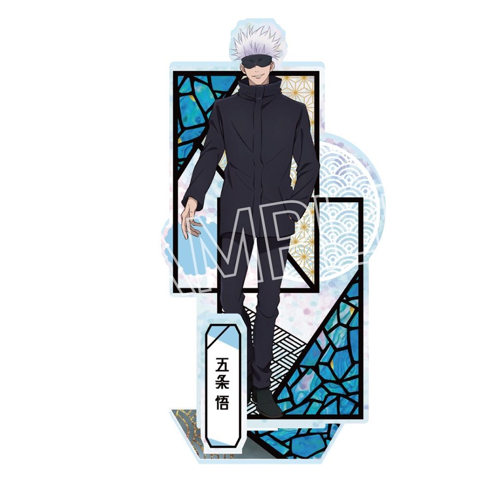 呪術廻戦 5周年 螺鈿風シリーズ アクリルスタンド Vol.4 五条悟 ("Jujutsu Kaisen" 5th Anniversary Raden Style Series Acrylic Stand Vol. 4 Gojo Satoru)